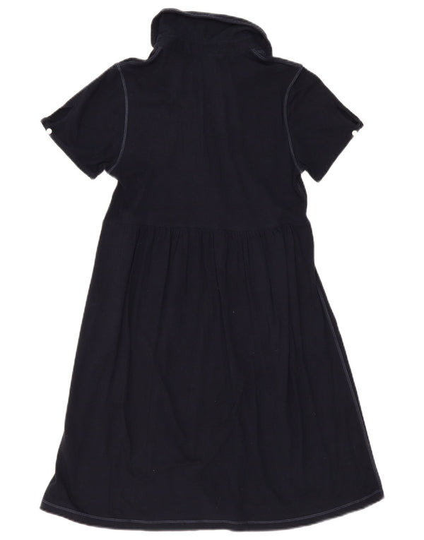 Polo Ralph Lauren Dame Polo Dress UK 10 Small Navy Blue Bomuld