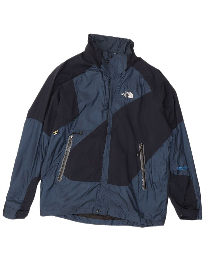 The North Face Regnjakke til mænd UK 38 Medium Navy Blue Colourblock