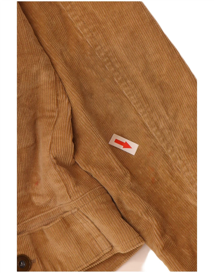 A Wear Womens Corduroy Jacket UK 12 Medium Beige Bomuld