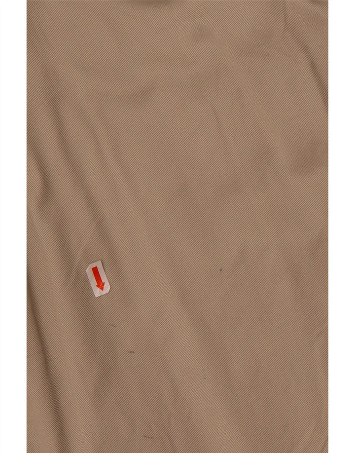 Vintage herreskjorte størrelse 44/46 XL Beige bomuld