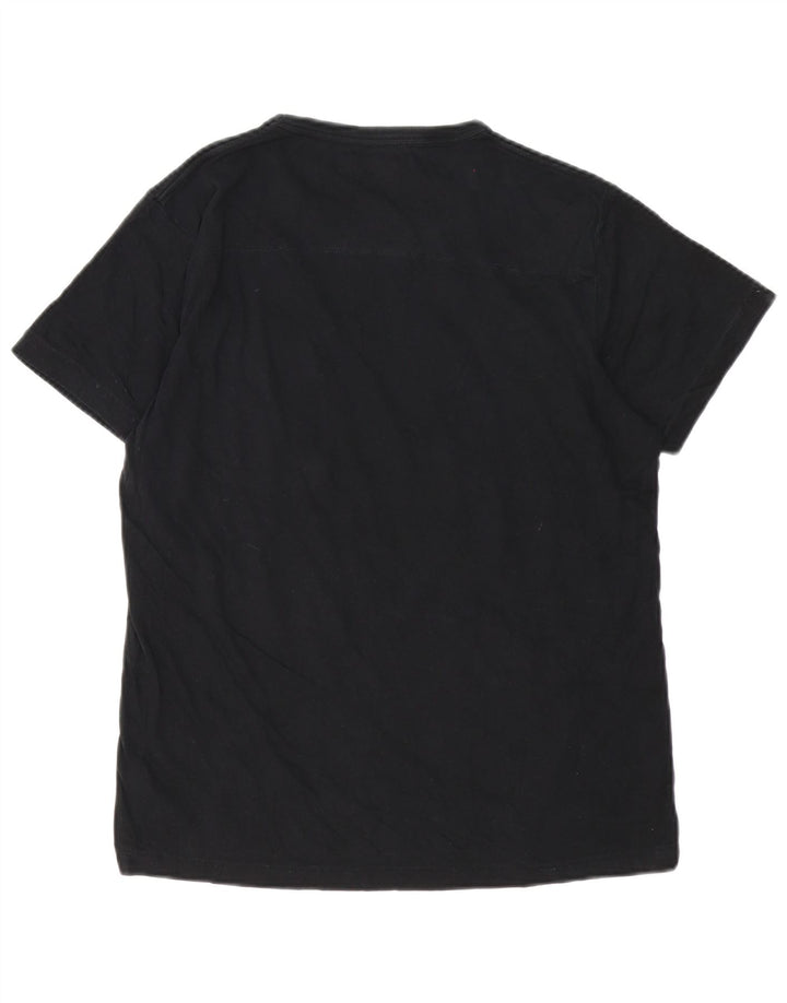 French Connection Herre T-Shirt Top Stor Sort Bomuld