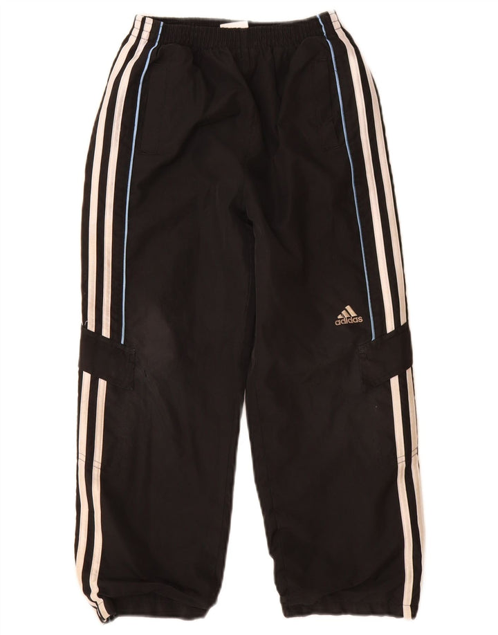 Adidas Drenge Træningsdragt Bukser Joggers 6-7 År Sort Polyester