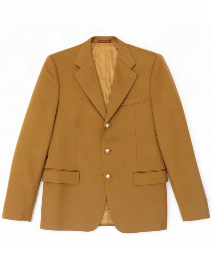 Pierre Cardin Herre 3-knaps blazerjakke IT 50 Large Beige Uld