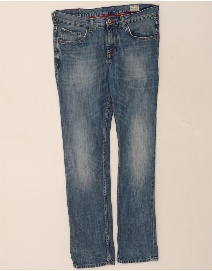 Tommy Hilfiger Straight Jeans til mænd W33 L32 Blå