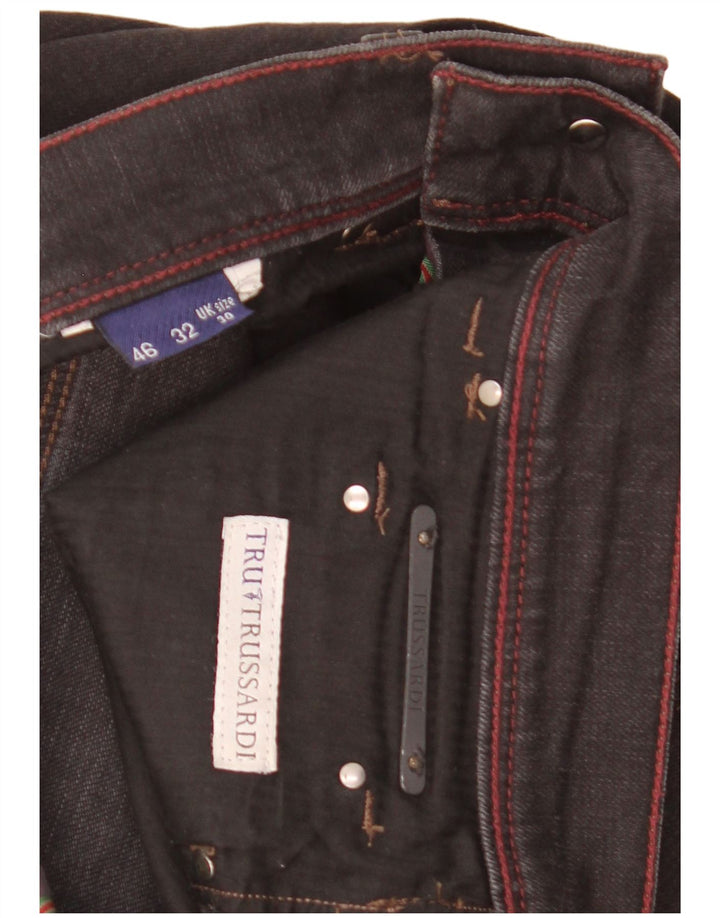 Trussardi Straight Jeans til mænd W30 L31 Sort