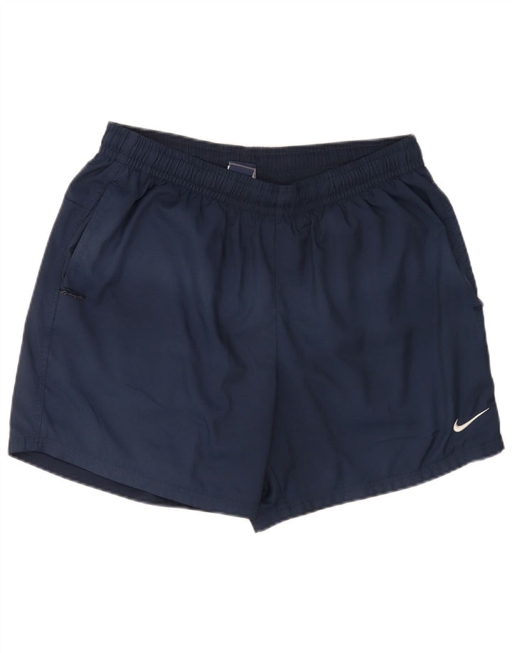 Nike svømmeshorts til mænd XL marineblå polyester