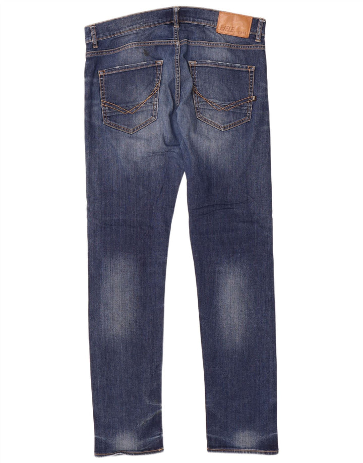 Rifle Herre Slim Jeans W36 L34 Blå Bomuld