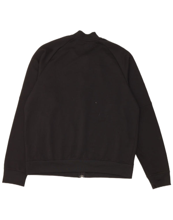 Nike træningsdragt til mænd, topjakke, stor sort colourblock polyester