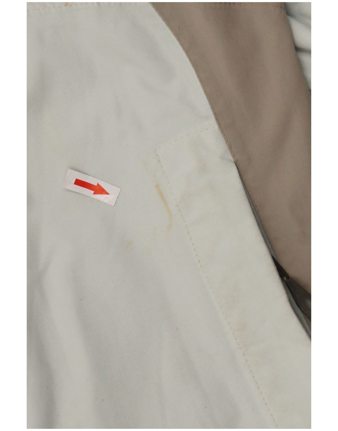 DAINESE Dame Windbreaker Jacket UK 14 Medium Off White Colourblock