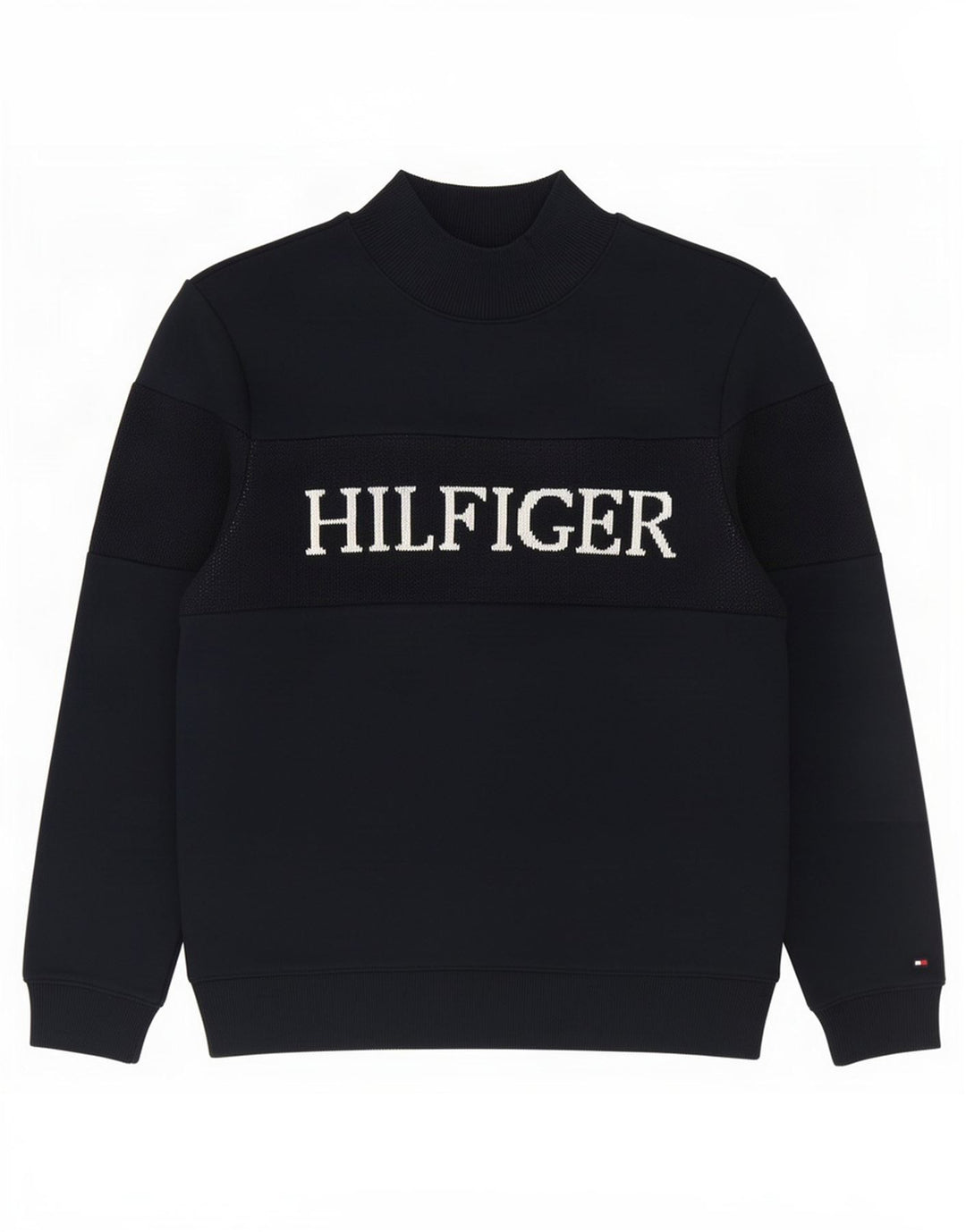 Tommy Hilfiger Herre Grafisk Sweatshirt Jumper Small Navy Blue