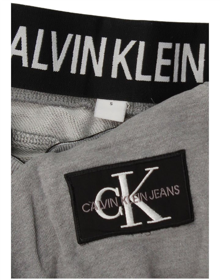CALVIN KLEIN Træningsdragt til mænd Joggers Små Grå Bomuld