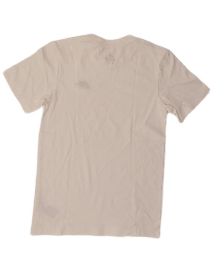 Nike T-shirt top XS hvid bomuld til mænd