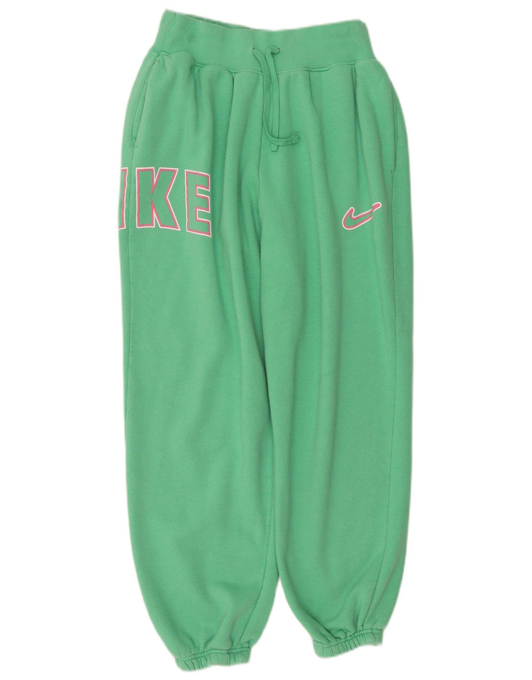 Nike Womens Graphic Oversized fuld træningsdragt UK 14 Medium Green Bomuld