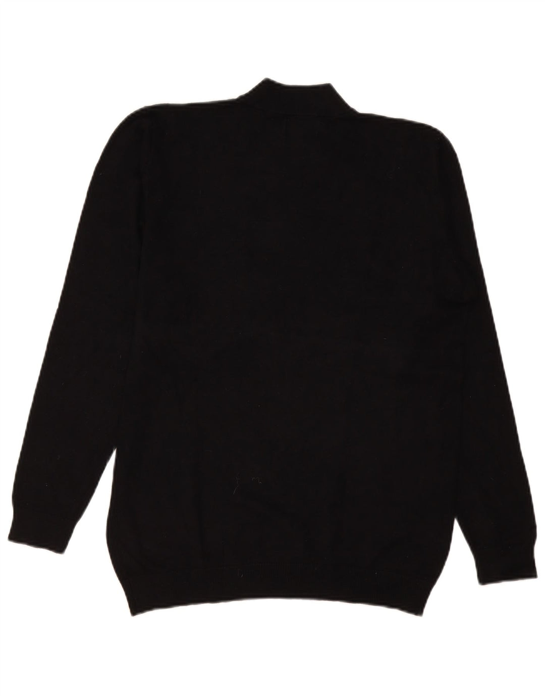 Zara Herre Turtle Neck Jumper Sweater Medium Sort Viscose