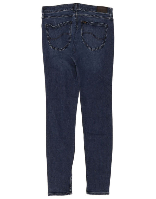 Lee Dame Scarlett Skinny Jeans W30 L29 Marineblå Bomuld