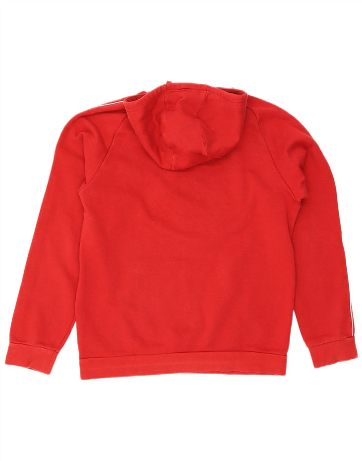 Adidas Herre hættetrøje Jumper Medium Rød Bomuld