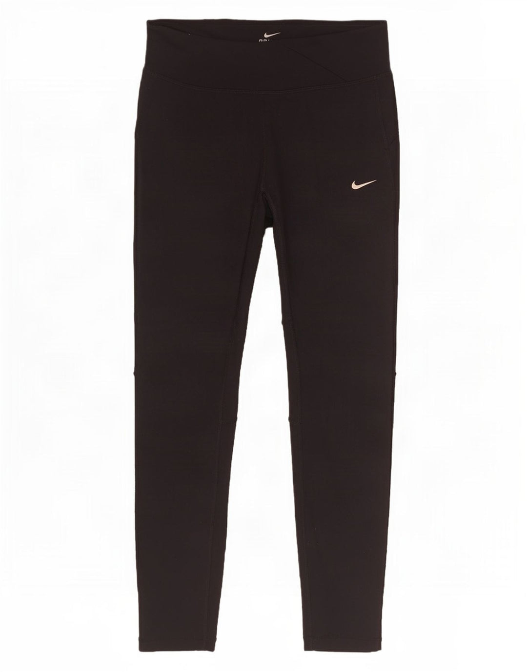 Nike Dame Dri Fit Leggings UK 10 Small Black
