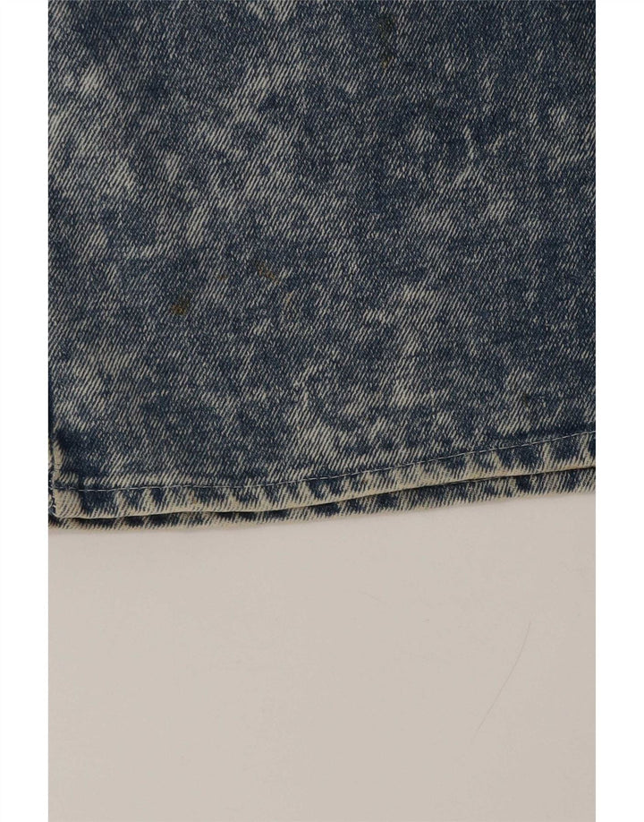 Vintage Dame Denim Nederdel IT 46 Large W30 Blue Cotton