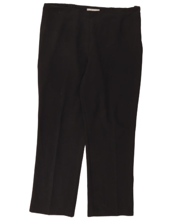 Marks & Spencer Lige fritidsbukser til kvinder UK 18 XL W38 L29 Sort