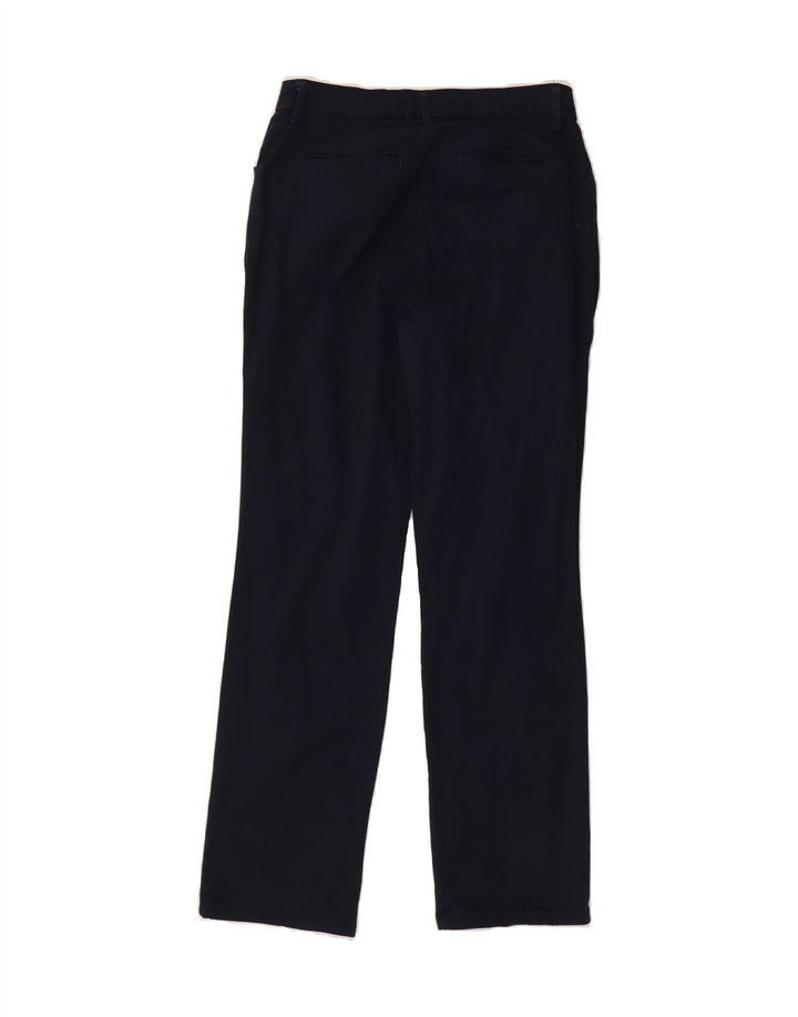 LEE Womens Mid Rise Casual Trousers US 8 Medium W30 L30 Navy Blue Vintage Lee and Second-Hand Lee from Messina Hembry 