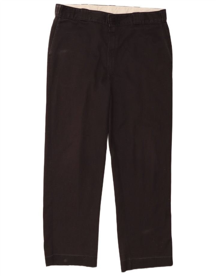 DICKIES Straight Chino-bukser til mænd W36 L31 Sort