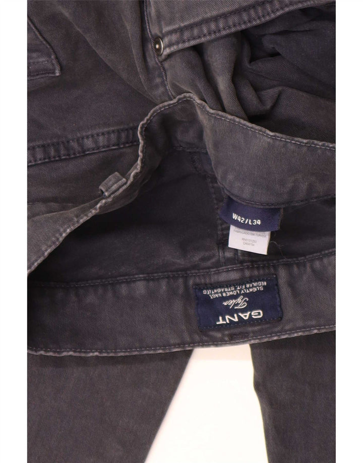 Gant Straight Jeans til mænd W42 L28 Marineblå bomuld