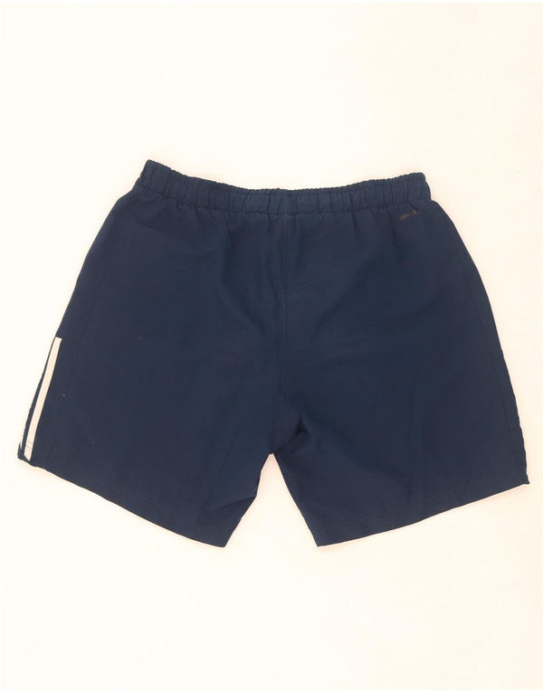 Adidas Herre Climalite Sportshorts store marineblå polyester