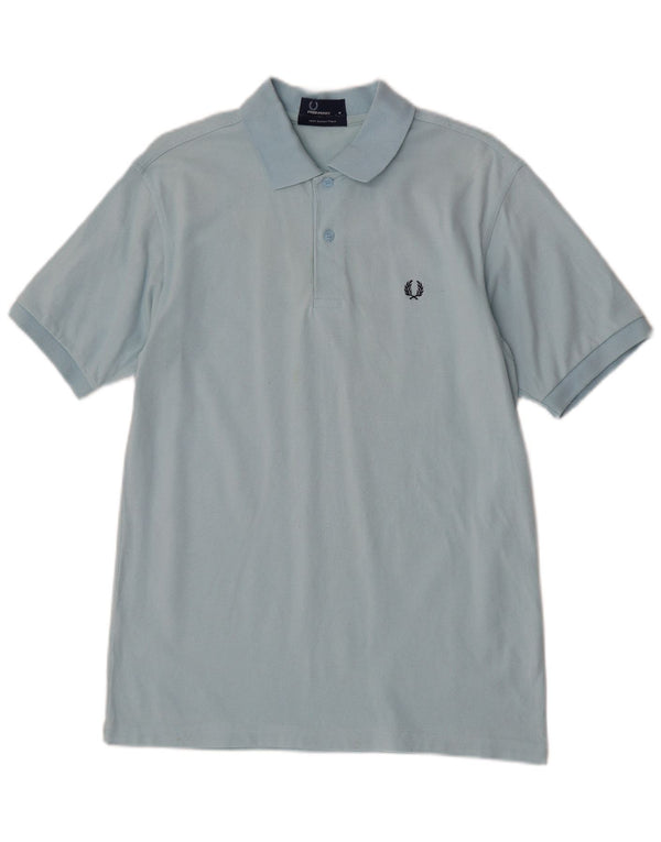 Fred Perry herre poloshirt Medium blå bomuld