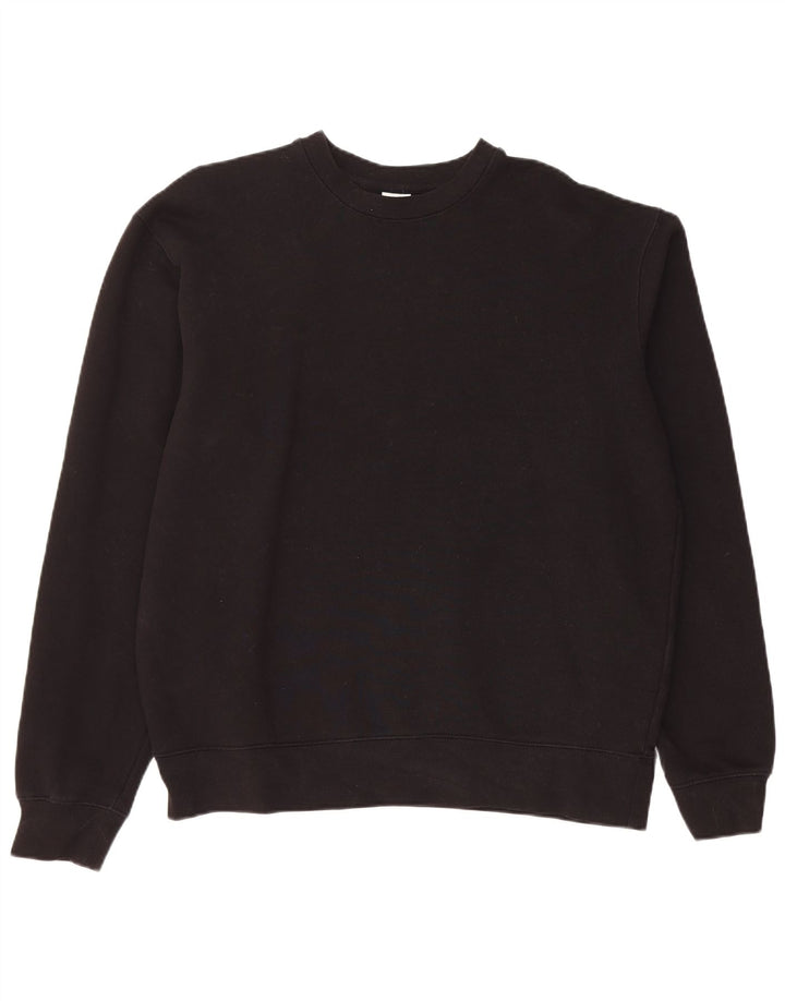 Zara Herre Sweatshirt Jumper Medium Sort Bomuld
