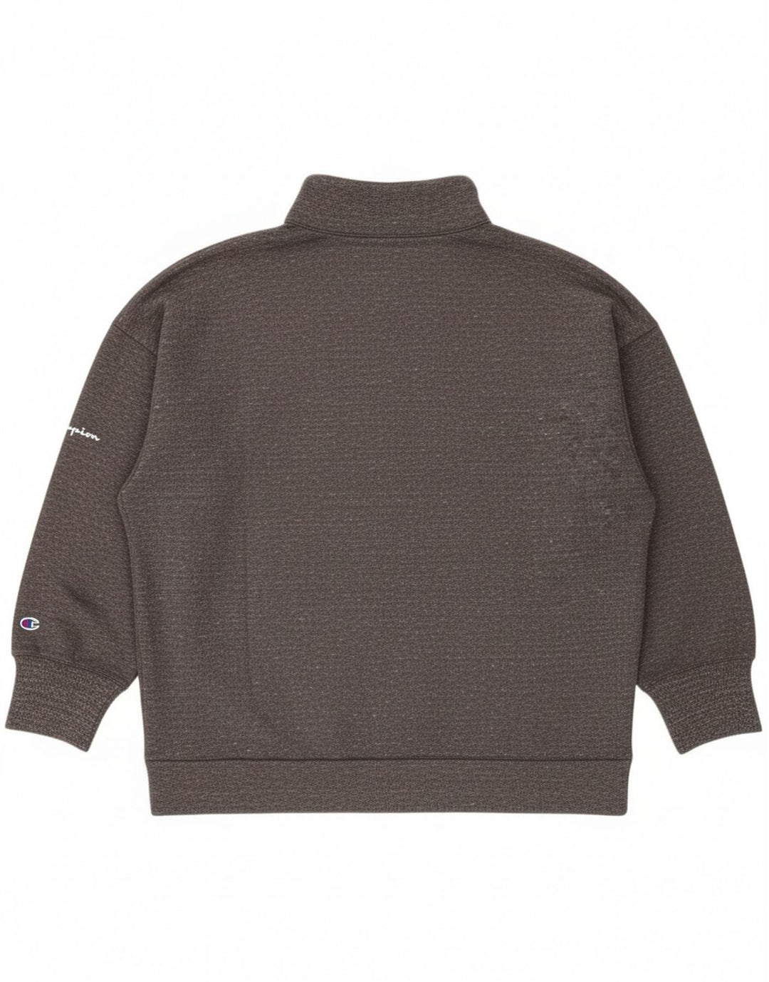 Champion Womens Oversized træningsdragt Topjakke UK 14 Medium Grey Flecked