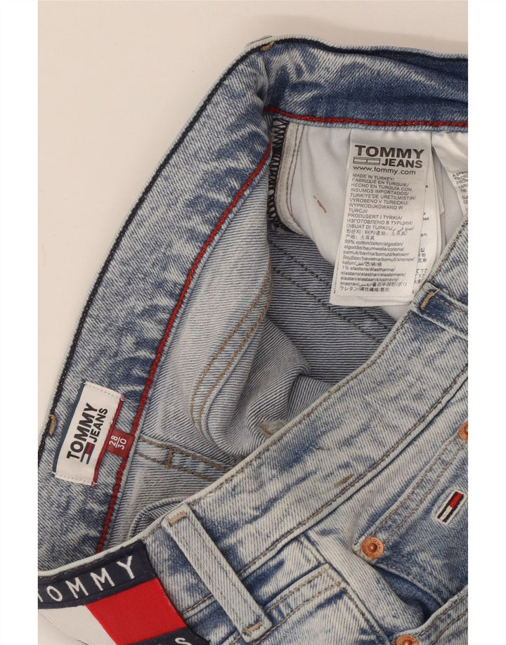 TOMMY HILFIGER Lige jeans til kvinder W28 L26 blå bomuld