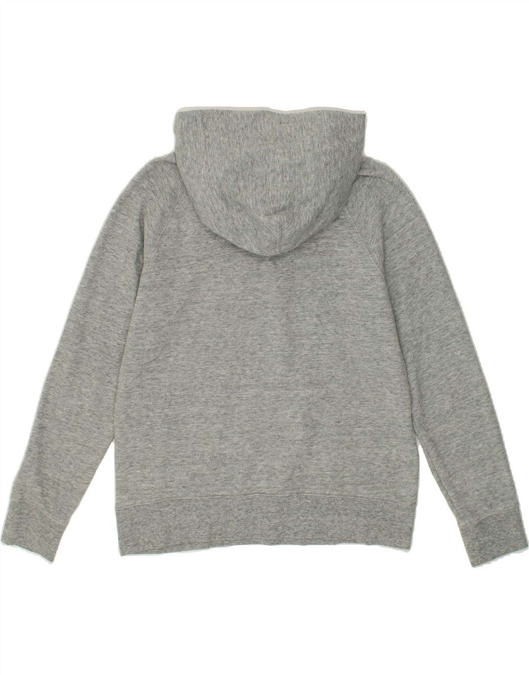 LEVI'S Womens Graphic Hoodie Jumper UK 14 Medium Grey Cotton Vintage Levi's and Second-Hand Levi's from Messina Hembry 