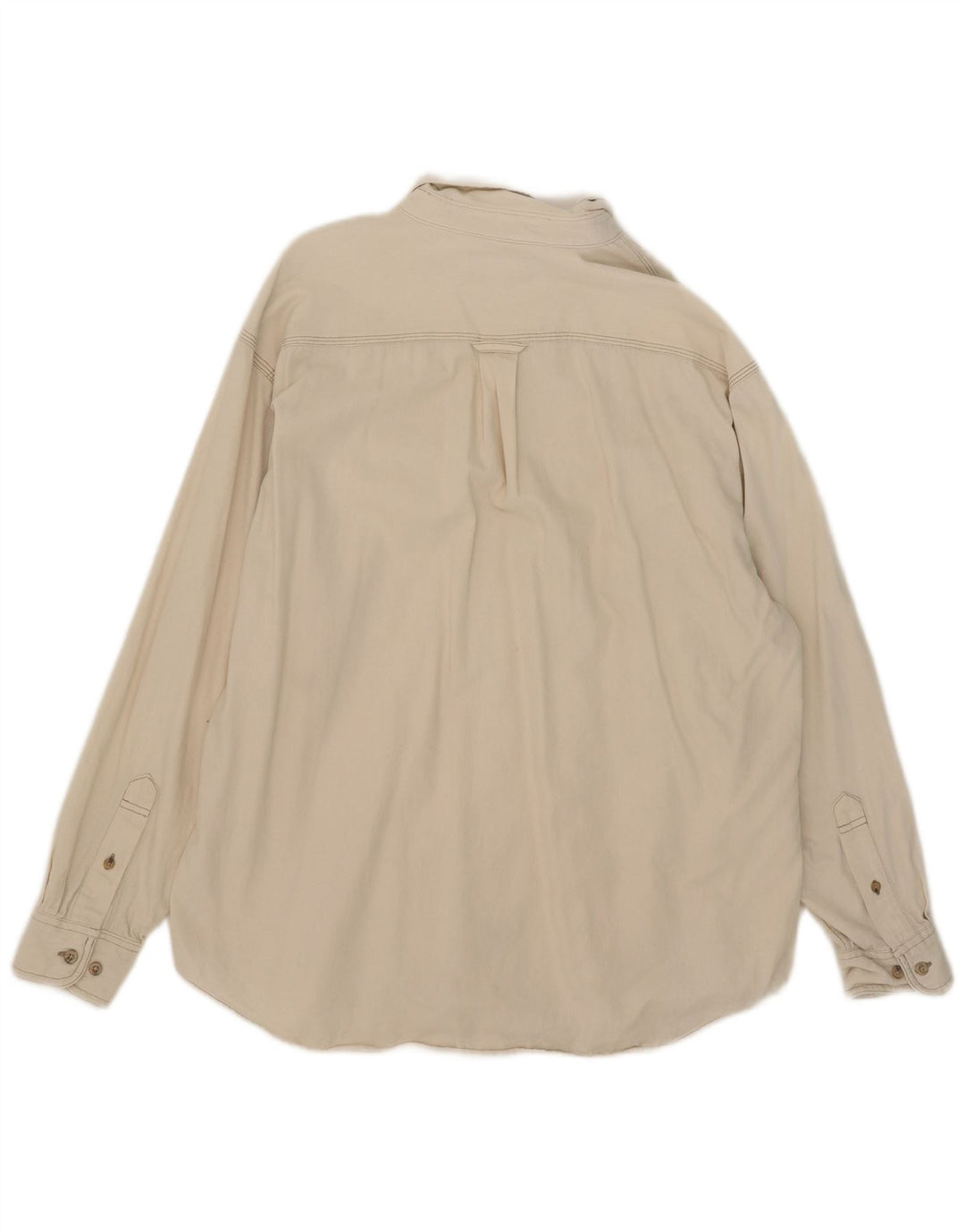 Lee Herre Denim Shirt Large Off White Bomuld