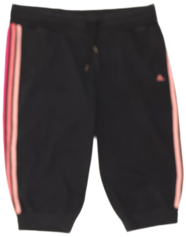 Adidas Womens Climalite træningsdragt Bukser Joggers UK 16/18 Large Black