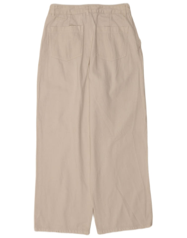 Massimo Dutti Dame Pegged Chino Bukser EU 40 Medium W30 L30 Hvid