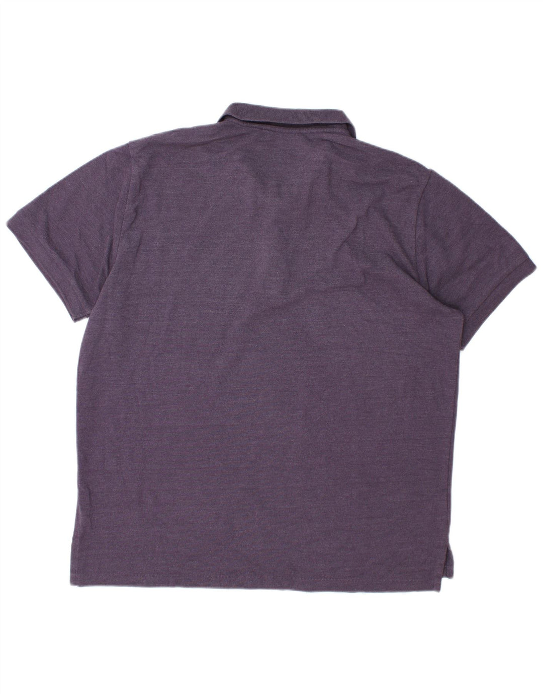 EDDIE BAUER Poloshirt til mænd XL Lilla bomuld