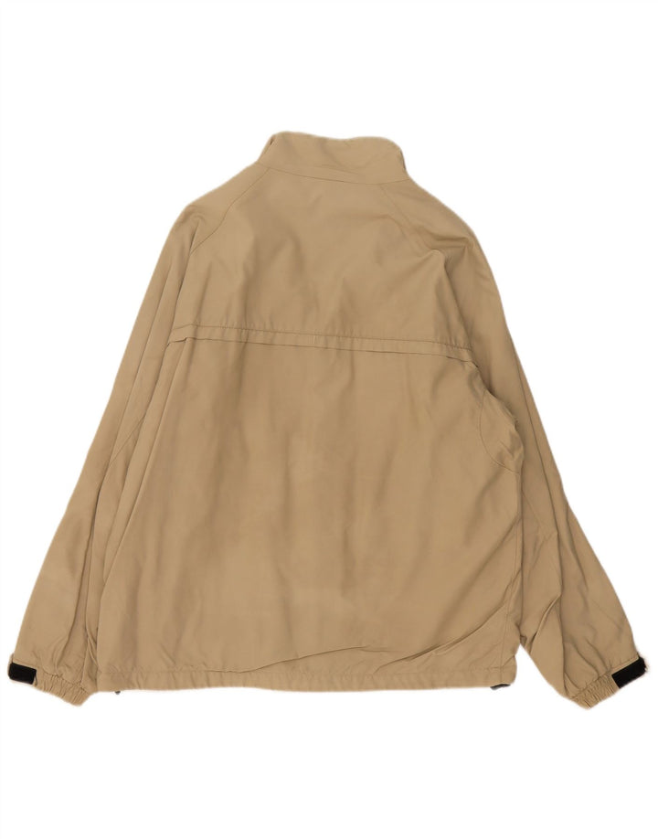 North Sails Herre Windbreaker Jacket UK 38 Medium Beige Polyamid