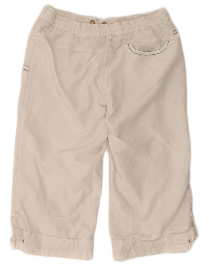 Puma Bermuda sportsshorts til kvinder UK 10 Small White Nylon
