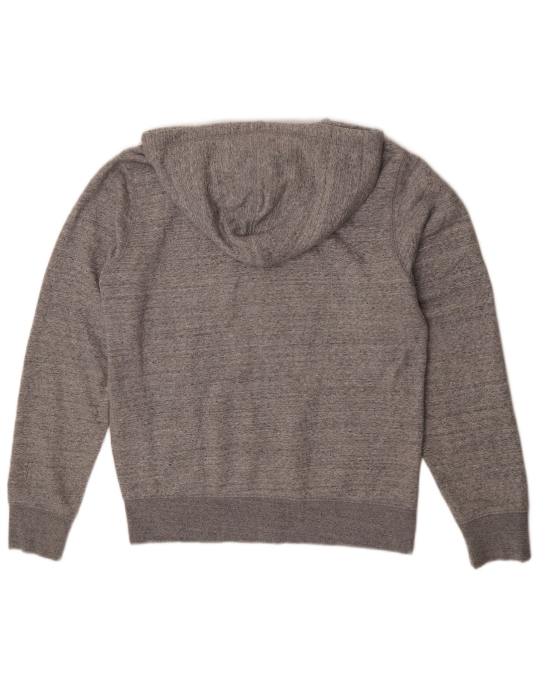 Dockers Herre Regular Zip Hoodie Sweater Small Grå Flecked Bomuld