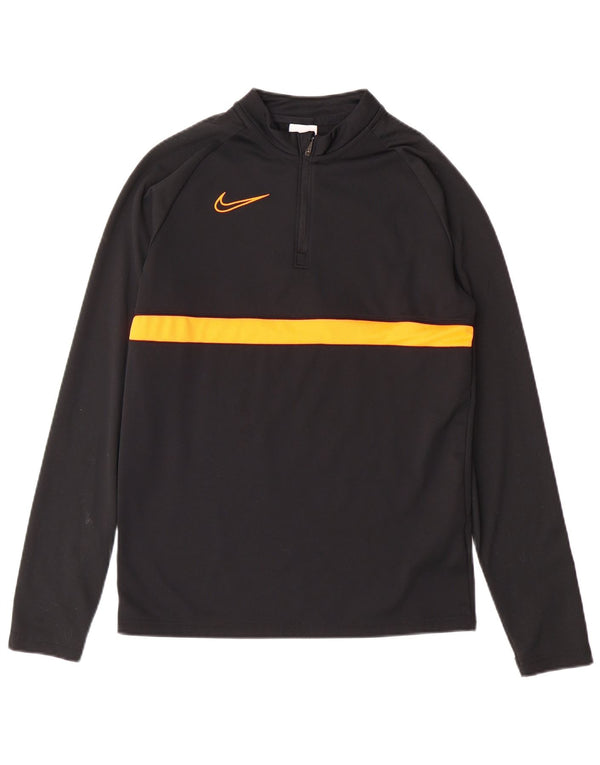 NIKE Drenge Dri Fit Pullover Træningsdragt Top 12-13 år Stor Sort