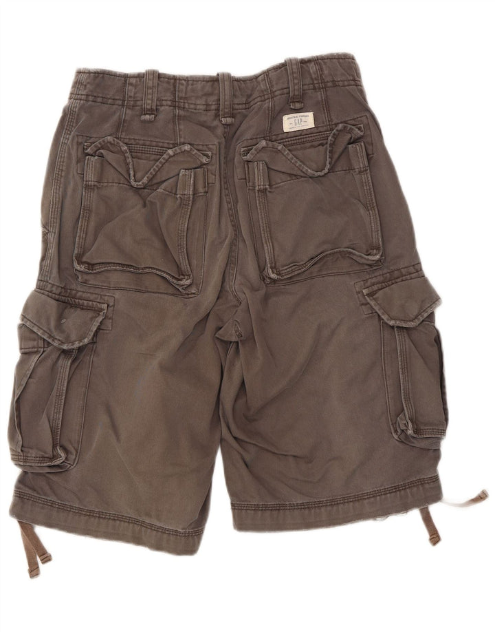 Gap Herre Cargo Shorts W28 Små Grå Bomuld