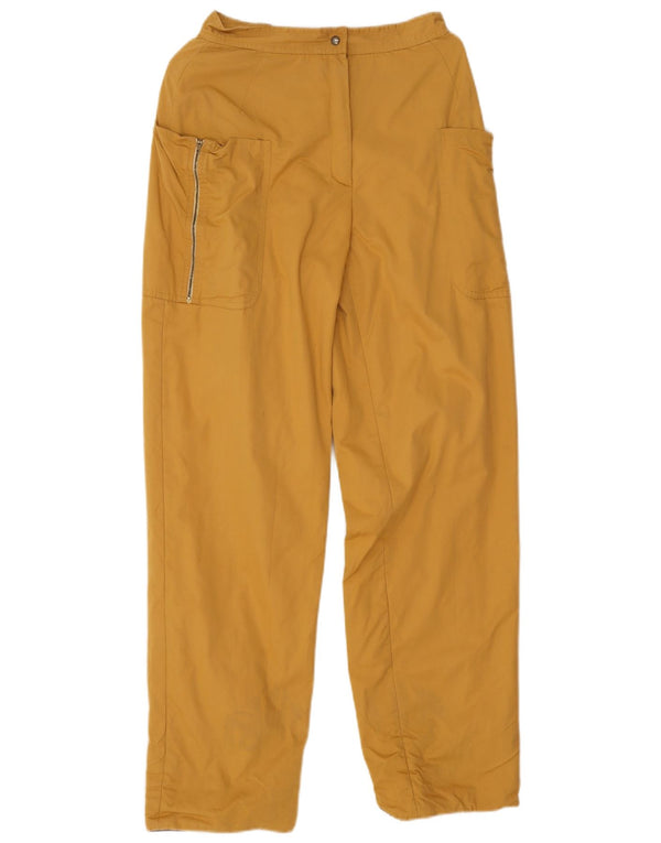Vintage Lige Casual Bukser IT 42 Medium W24 L30 Gul