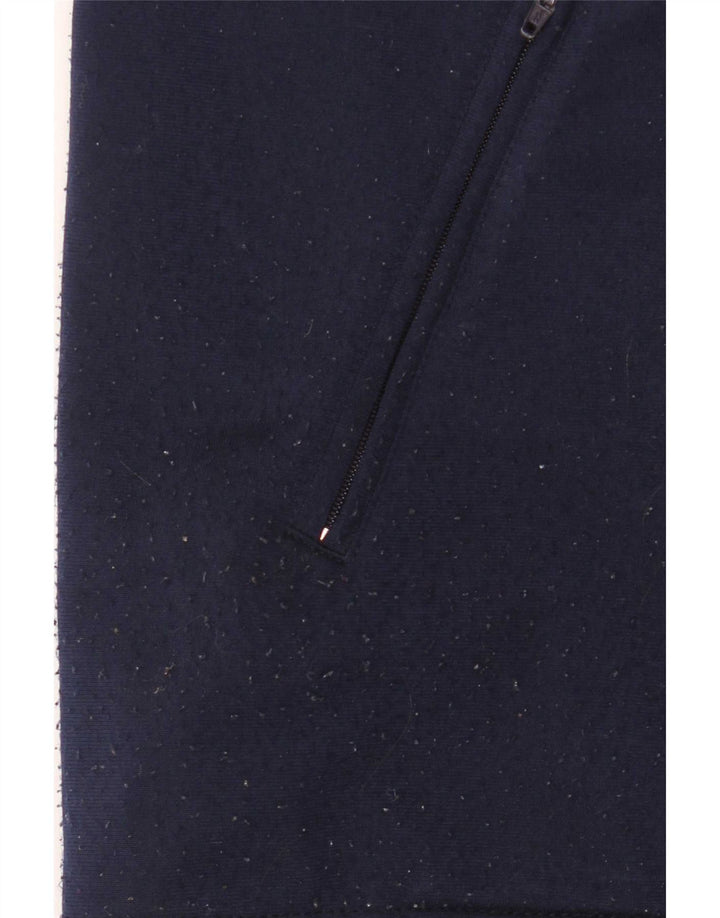Ellesse Herre grafisk træningsdragt Topjakke Large Navy Blue Colourblock