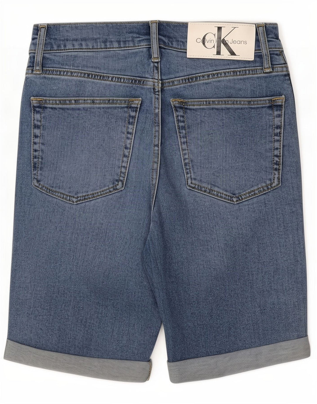 Calvin Klein Herre denimshorts W28 Små blå bomuld