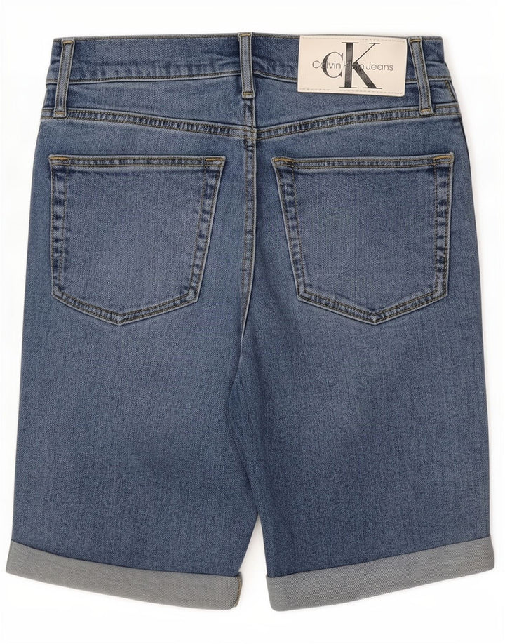 Calvin Klein Herre denimshorts W28 Små blå bomuld