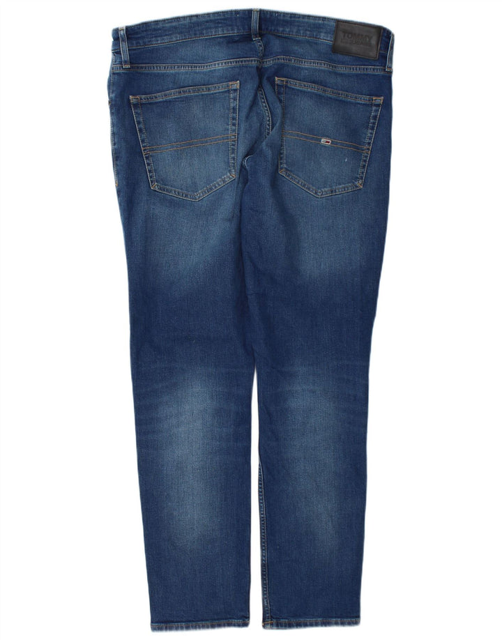 Tommy Hilfiger Herre Austin Slim Jeans W36 L32 Blå Bomuld