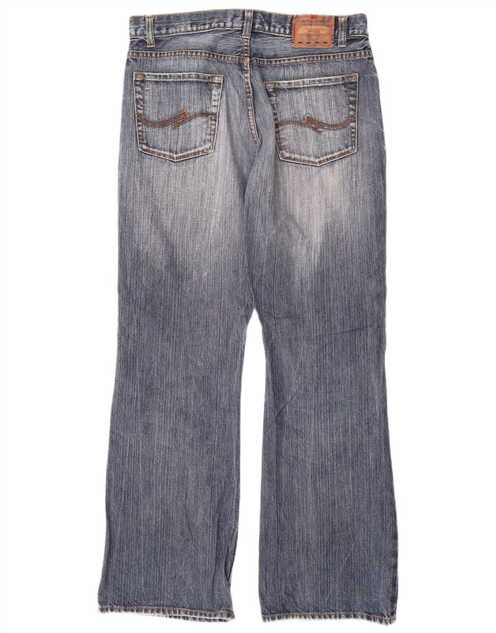Jack & Jones Bootcut-jeans til mænd W34 L32 Blue Cotton