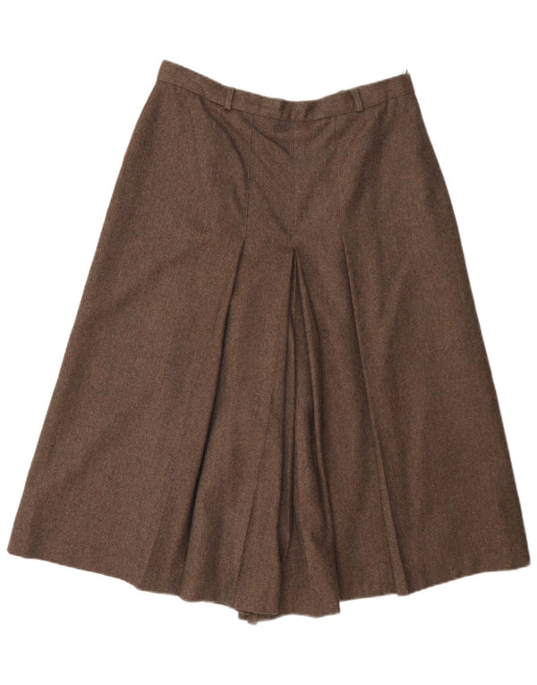 LE TRUC Womens High Waist Cullotes Shorts EU 40 Medium W27 Brun