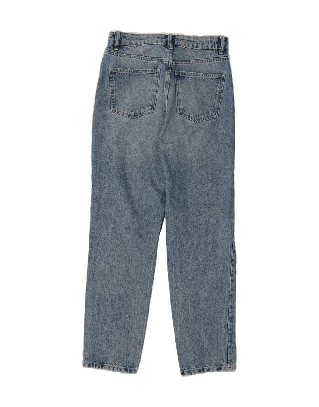 ZARA Womens Distressed Straight Jeans EU 38 Small W28 L28 Blue Cotton Vintage Zara and Second-Hand Zara from Messina Hembry 