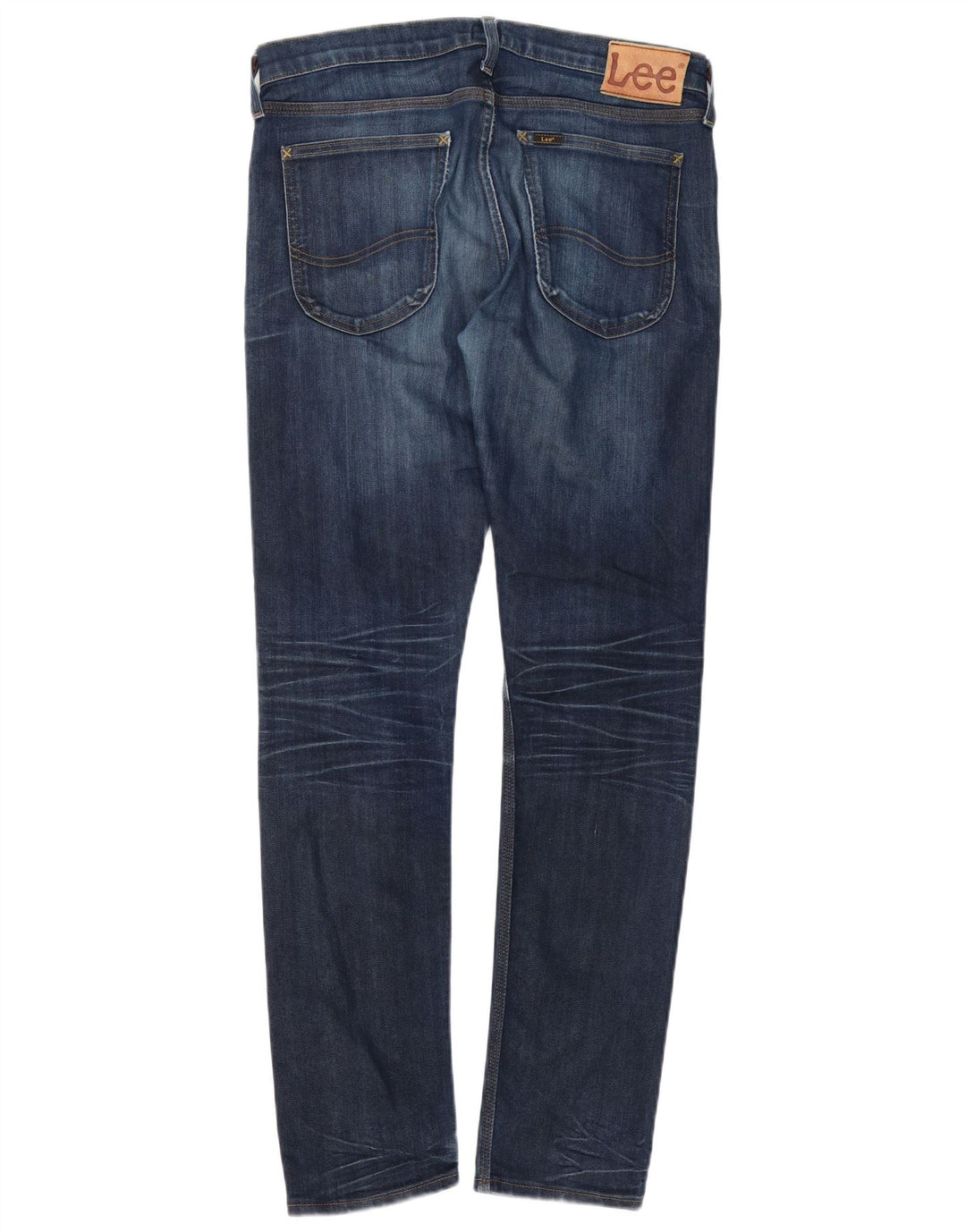 LEE Herre Luke Slim Jeans W32 L32 Blå Bomuld